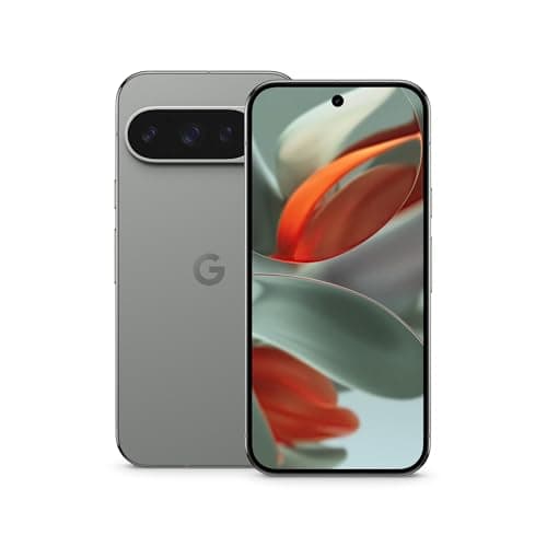 Amazon product image of the Google Pixel 9 Pro in black showing rear cameras