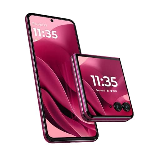 Amazon product image of Motorola Razr Plus showing unfolded display and rear camera