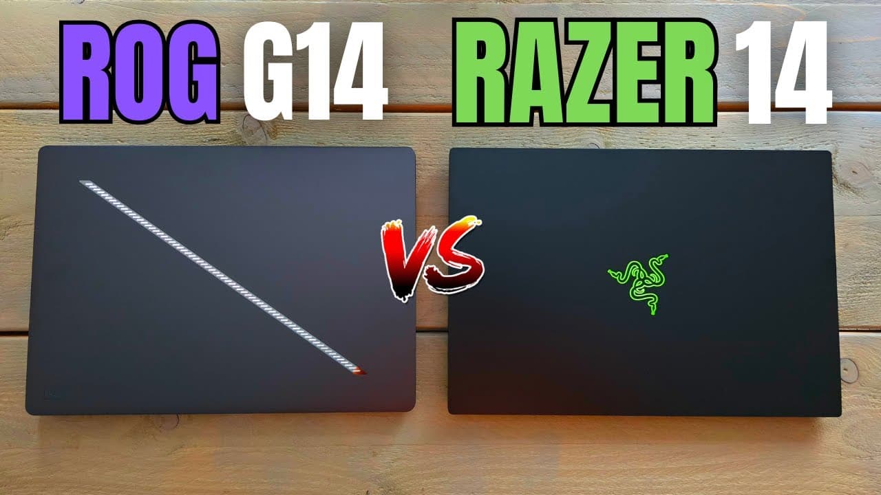 ASUS ROG Zephyrus G14 vs. Razer Blade 14: Duell