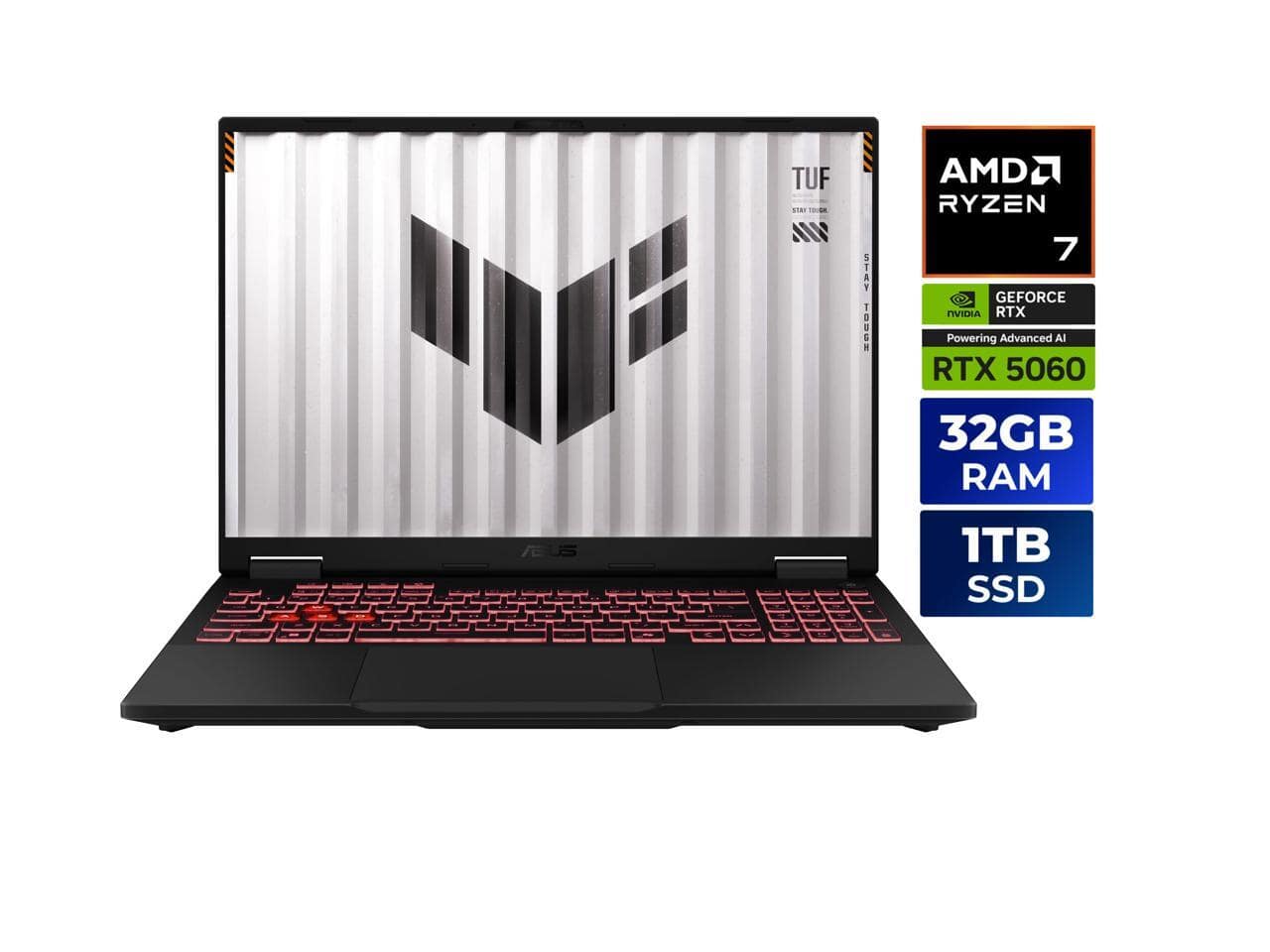OK, ASUS TUF A16 ofrece potencia RTX 5060