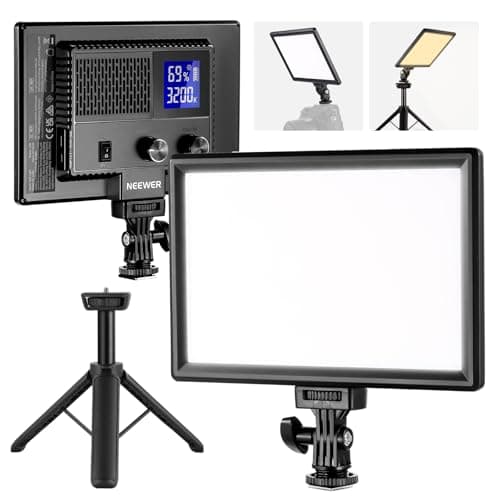 2 Best LED Panel Lights for Vlogging in 2026 — Bright, Portable, and Budget-Friendly