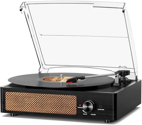 2 Best Record Players with Speakers Built In in 2026 — Easy Setup, Vintage Style, and Better All-in-One Listening
