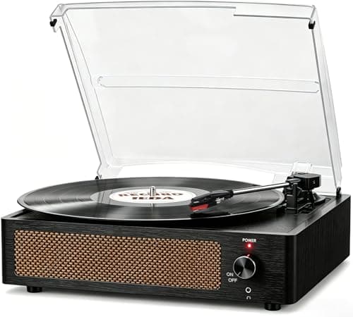 4 Best Turntables for Beginners in 2026 — Easy Setup, Built-In Speakers, and Budget-Friendly Vinyl Starts