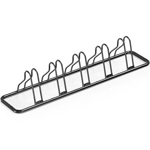 Simple Houseware 5-Bike Adjustable Floor Storage Rack for Garage, Black Review (2026): Specs, Pros & Cons, and Who It's For