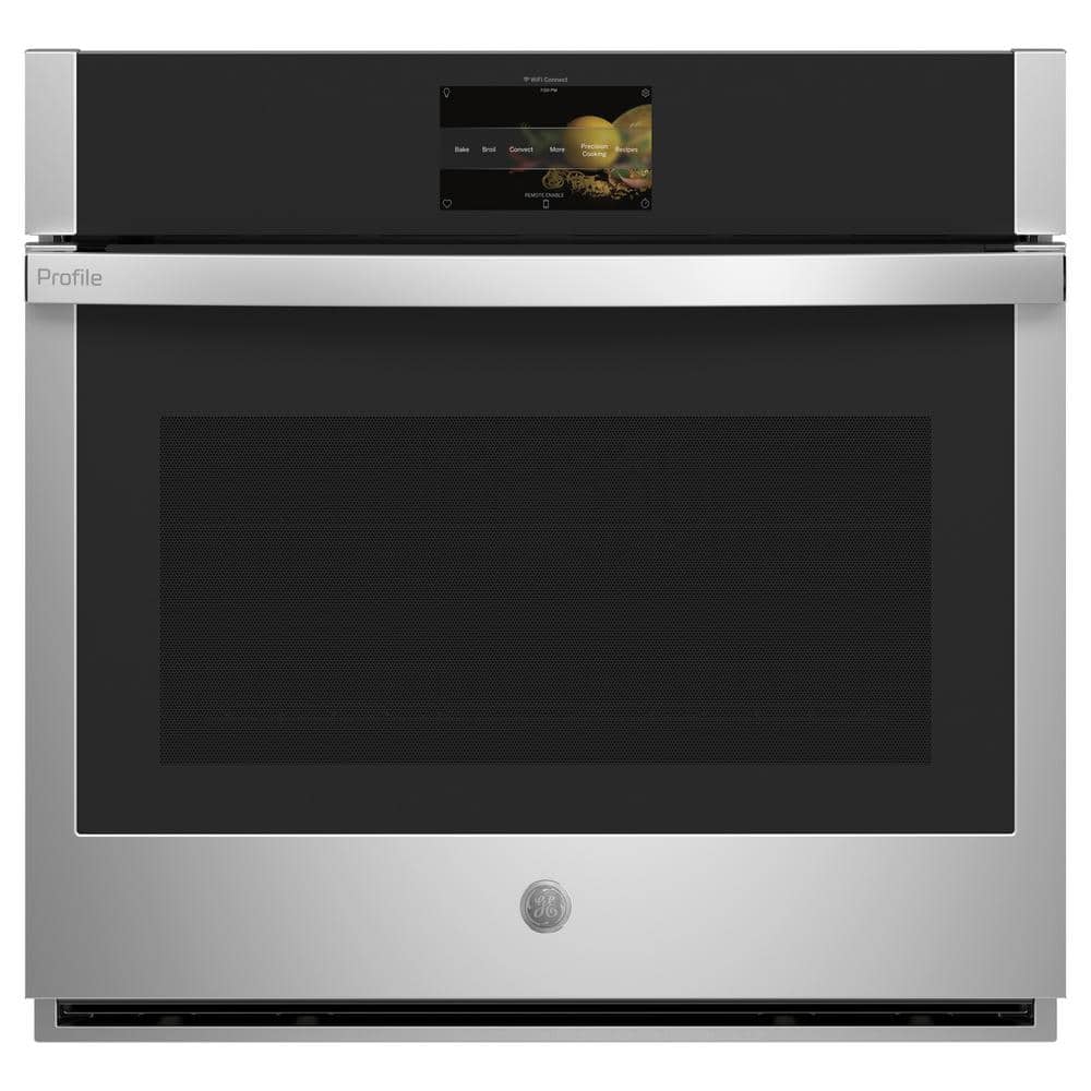 GE Profile 30 in. smart enkele elektrische oven