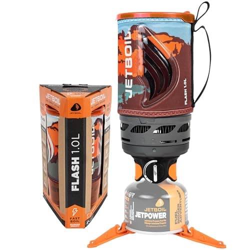 Jetboil Flash 1.0L Portable Fast Boil Stove for Camping and Backpacking with 1-Step Auto Ignition, Propane/Isobutane Burner with Cooking Cup, Mountainscape vs MSR PocketRocket 2 Ultralight Camping and Backpacking Stove (2026): Which Should You Actually Buy?