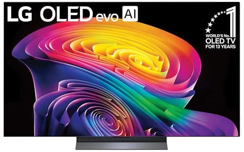 LG 55-Inch Class OLED evo AI 4K C6 Series Smart TV w/Dolby Atmos, Dolby Vision, HDR10, AI Super Upscaling 4K, Filmmaker Mode, Wow Orchestra, Compatible with Alexa (OLED55C6PUA, 2026)