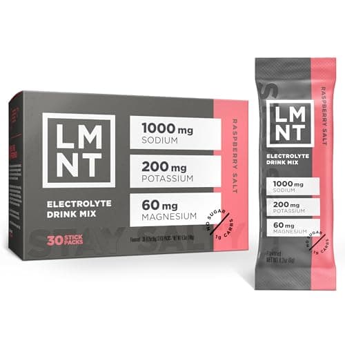 LMNT Zero Sugar Electrolytes - Raspberry Salt | Drink Mix | 30-Count Review (2026): Specs, Pros & Cons, and Who It's For