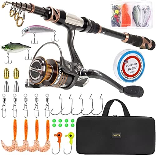 8 meilleurs combos canne à pêche et moulinet