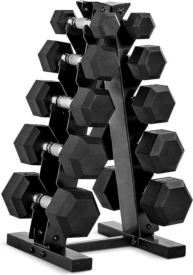 OK Fine, CAP Barbell Rubber Coated Hex Dumbbell Set Actually Delivers