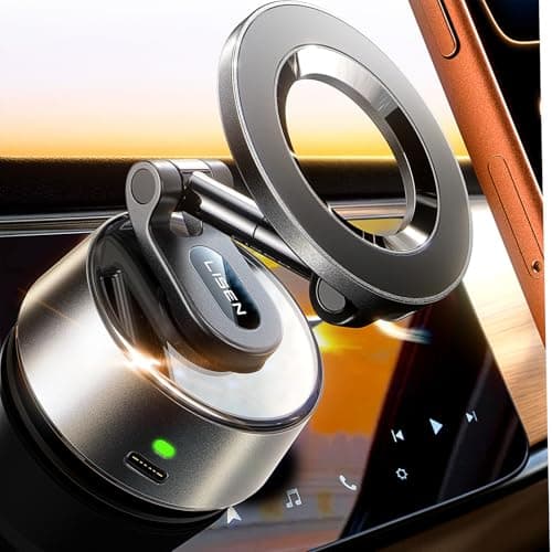 OK Fine, LISEN Suction Phone Mount 2026 Auto Vacuum 3.0 Actually Delivers