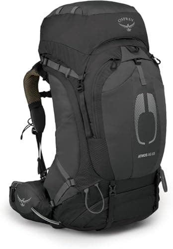 Osprey Atmos AG 65L Men's Backpacking Backpack, Black S-M Review (2026): Specs, Pros & Cons, and Who It's For