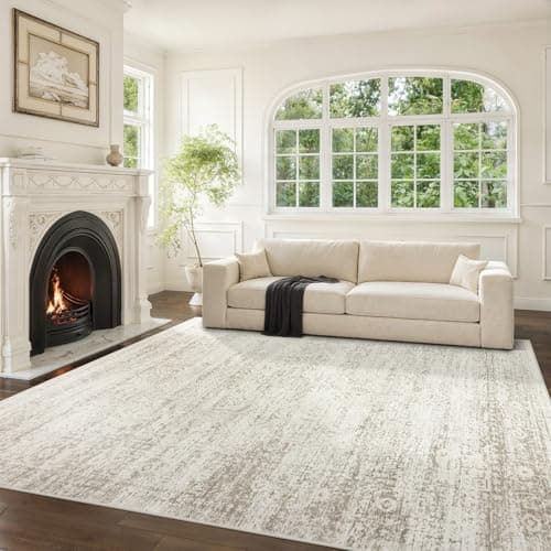Tapis Srugn lavable 8x10 pour salon