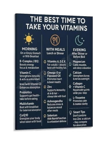 What is the when to take vitamins timing guide? A Complete 2026 Guide